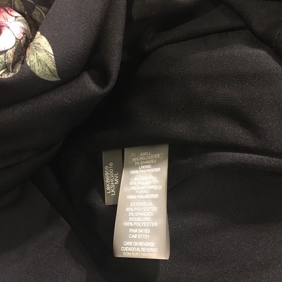 Karl Lagerfeld Pretty Floral Dress 10 FREE SHIP - Picture 5 of 5